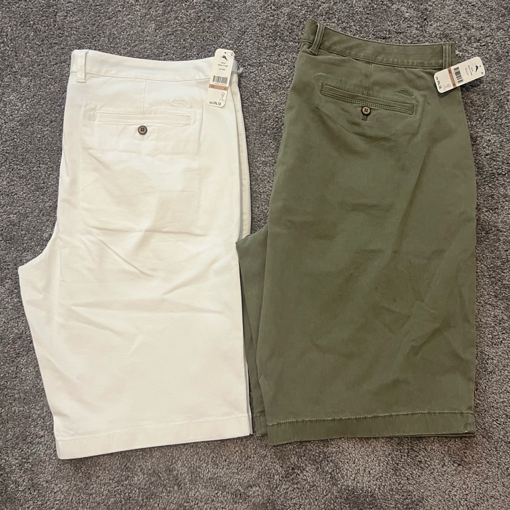 NWT 2 Pairs Tommy Bahama Men's Boracay 12 Shorts Size 42  NWT